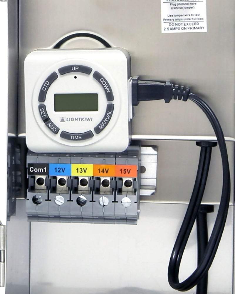 Lightkiwi H5576 Digital Timer for Low Voltage Landscape Lighting Transformer - Image 5